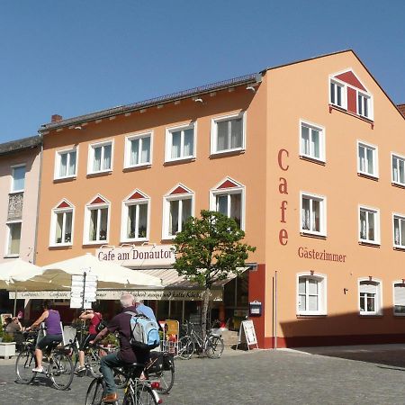 Cafe Am Donautor Otel Kelheim Dış mekan fotoğraf