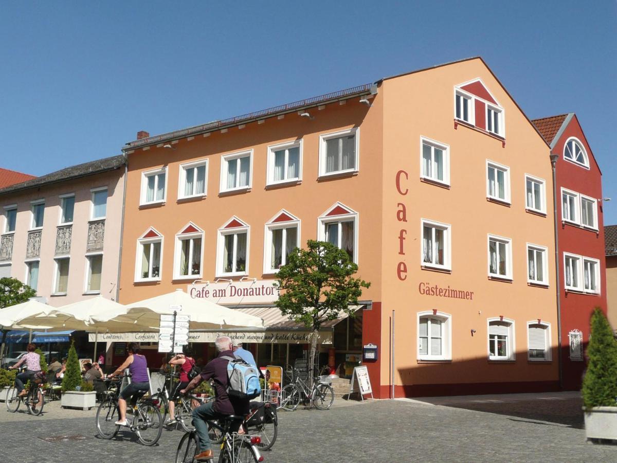 Cafe Am Donautor Otel Kelheim Dış mekan fotoğraf